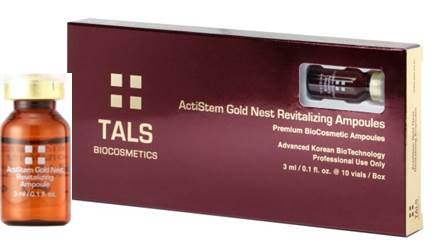 TALS ActiStem Gold Nest Revitalizing Ampou...  Made in Korea